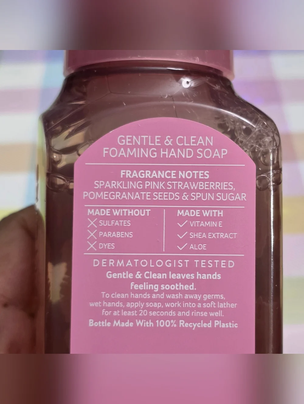 Bath Body Works Sweet Berry Sparkle Gentle Foaming Hand Soap 8oz NEW RARE